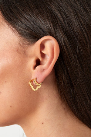Boucles D'oreilles Trèfle Basic Petites h5 Image3
