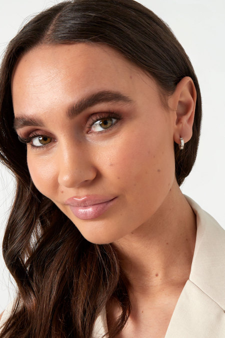 boucles d'oreilles trèfle basic medium 2