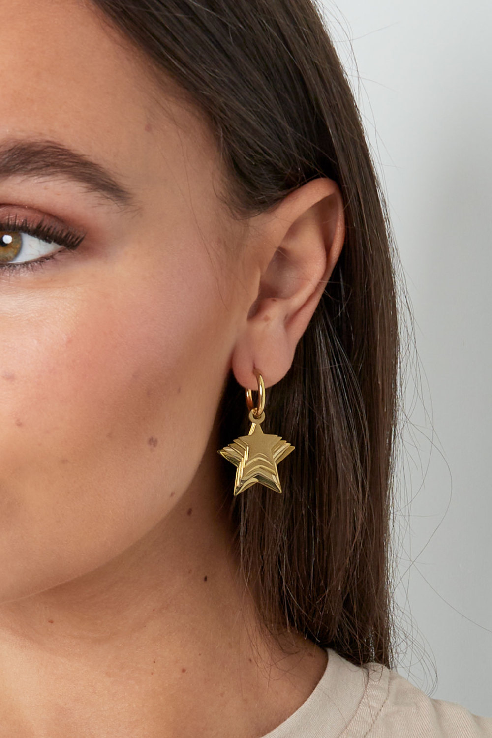 Boucles D'oreilles All Stars - Doré h5Image3