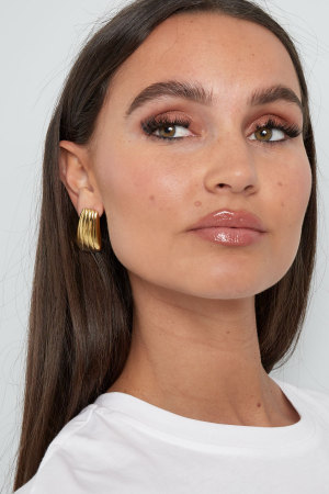 Boucles D'oreilles Rayures Simples h5 Image2