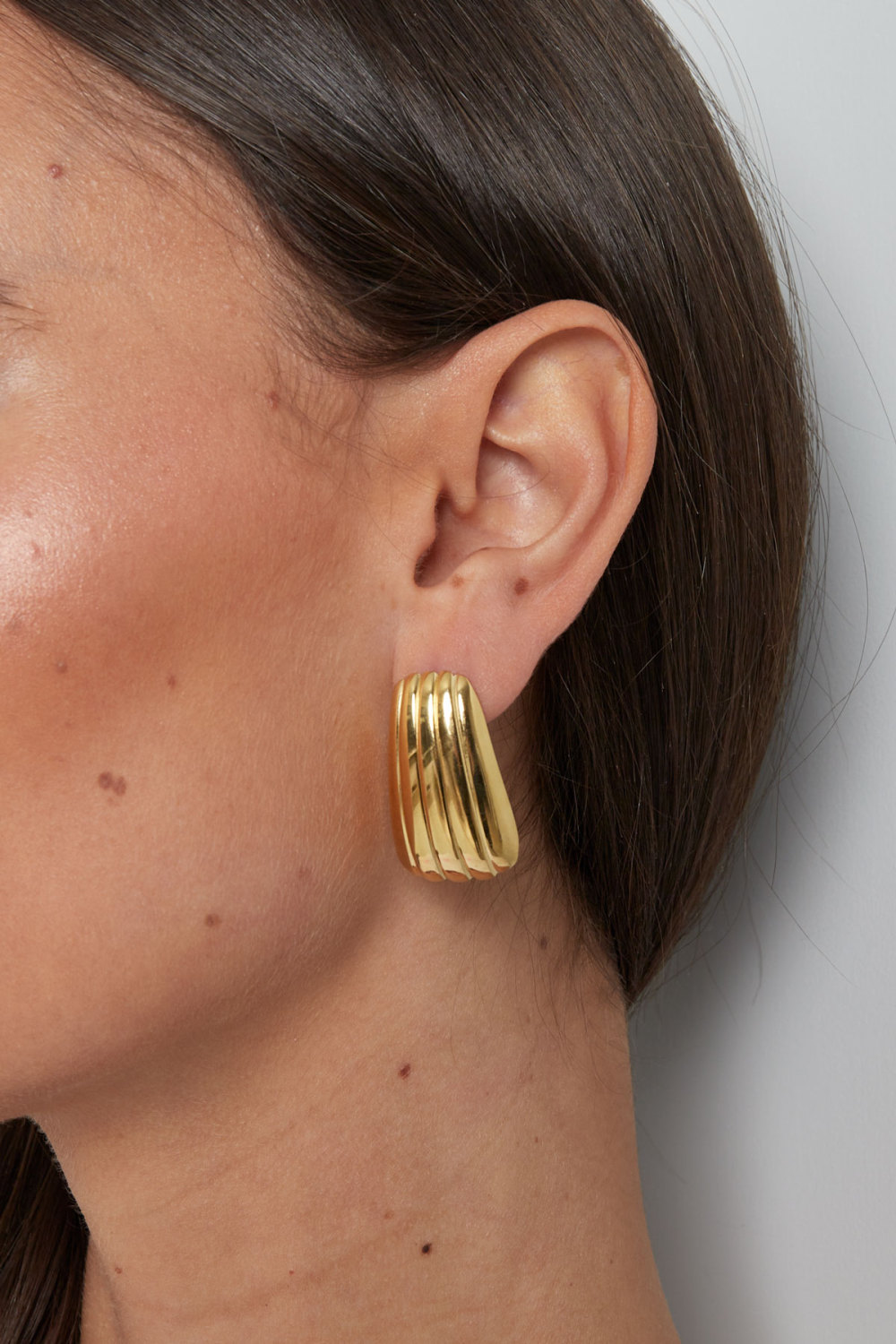 Boucles D'oreilles Rayures Simples h5Image3