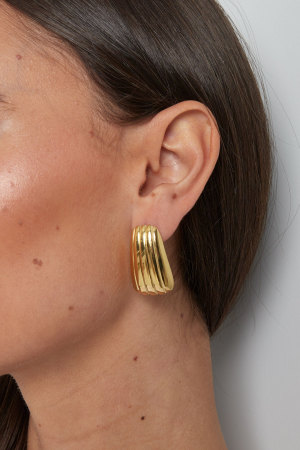 Boucles D'oreilles Rayures Simples h5 Image3
