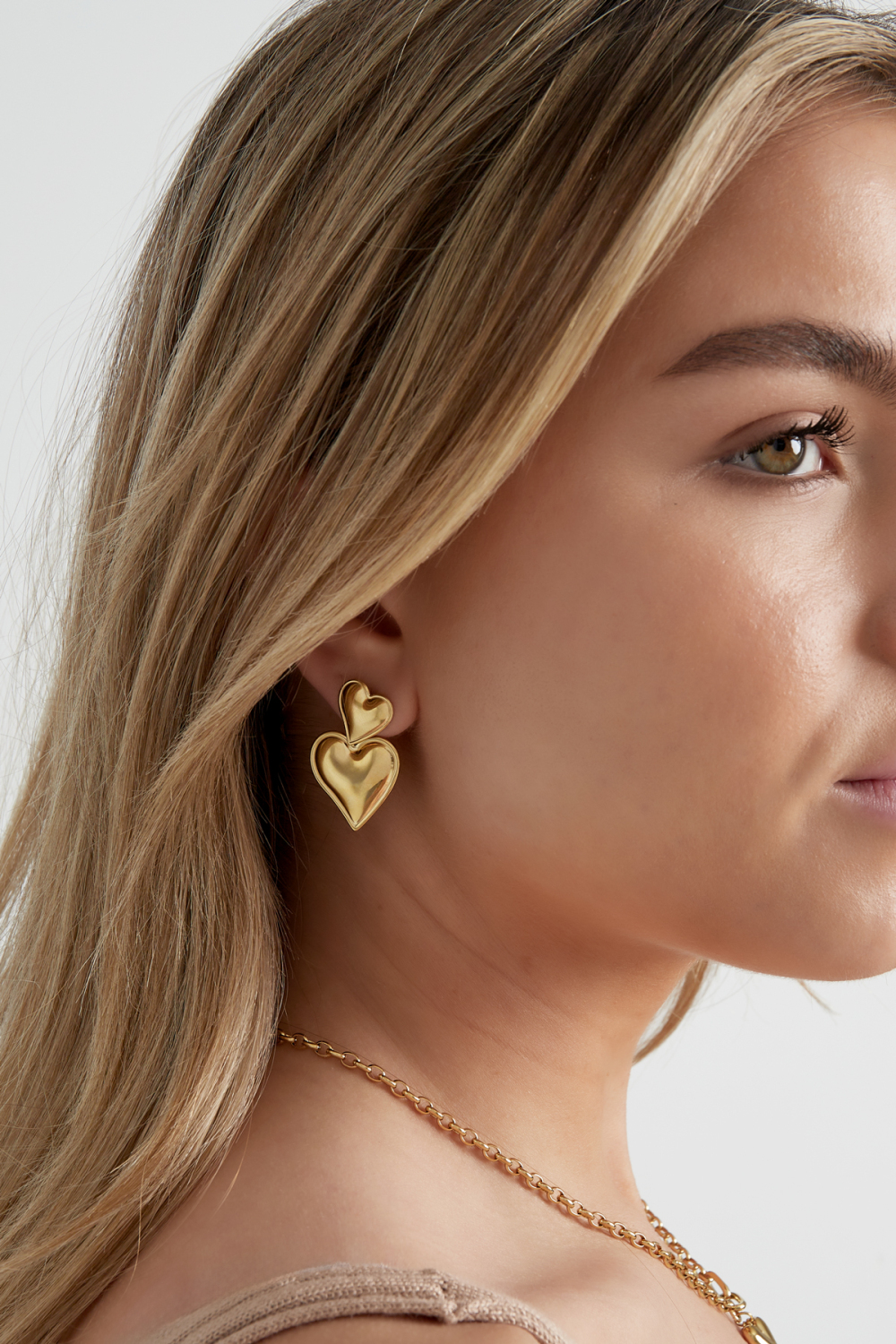Boucles D'oreilles Aime Double Image4