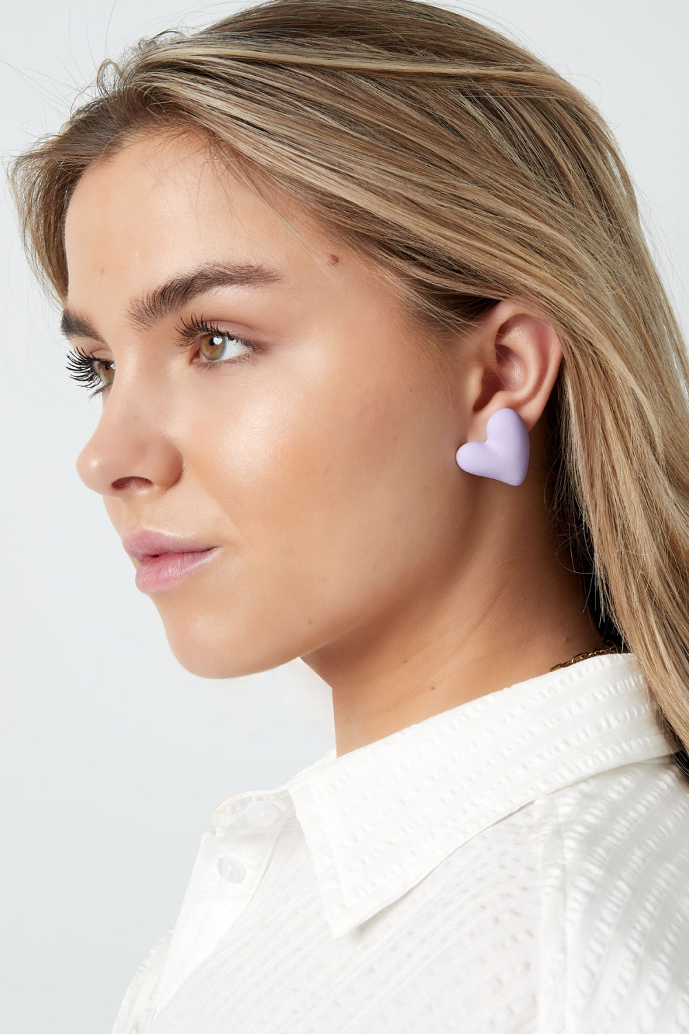Boucles D'oreilles Love Colorées Image4