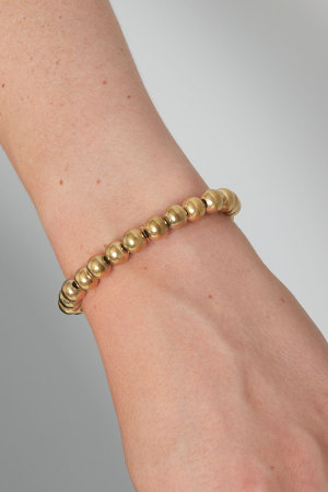 Bracelet Caractères Gras - Doré h5 Image2