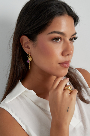 Boucles D'oreilles Best Thing Coeur h5 Image3