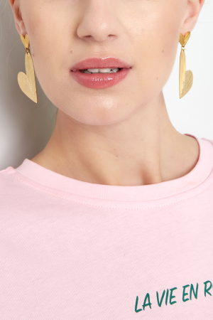 Boucles D'oreilles Double L'amour h5 Image2