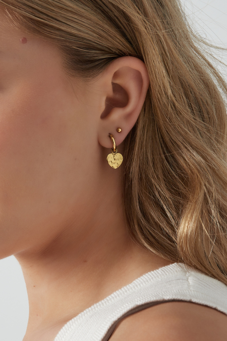 boucles d'oreilles coeur pour toi 2