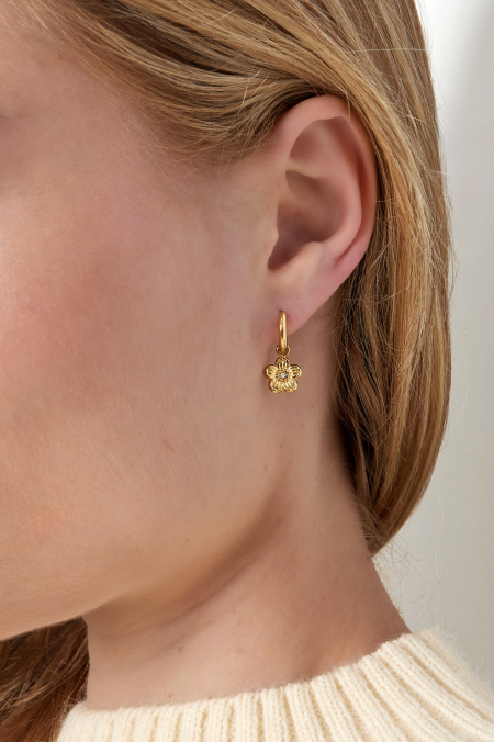 boucles d'oreilles fiesta fleuries 2
