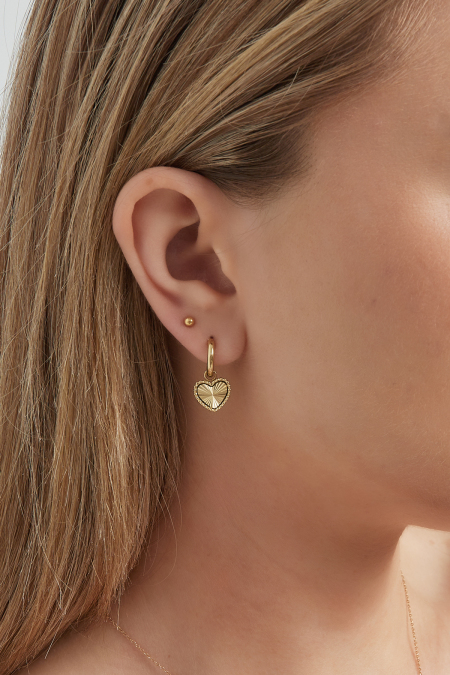 boucles d'oreilles cœurs espoir 2