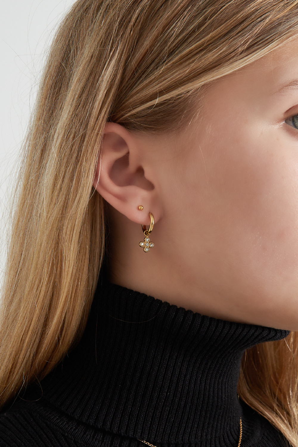 Boucles D'oreilles Classe Trèfle Image2