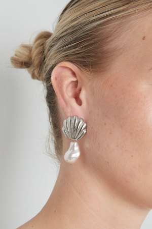 Boucles D'oreilles Élégantes En Acier Inoxydable h5 Image2