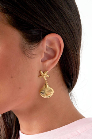 Boucles D'oreilles Élégantes En Acier Inoxydable h5 Image2