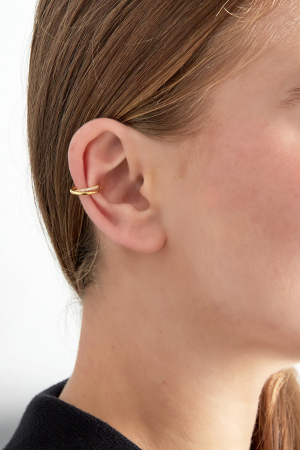 Boucle D'oreille Layered Glam - Doré h5 Image2
