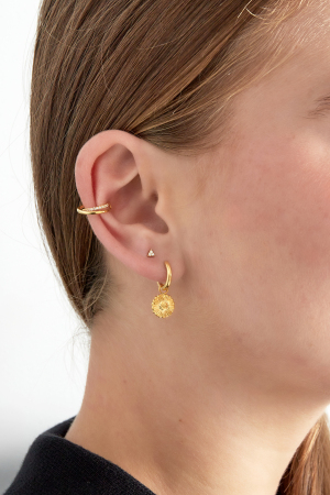 Boucle D'oreille Layered Glam - Doré h5 Image3