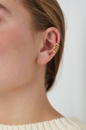 Boucle D'oreille Starlight - Doré (Pack With Plastic Bag) h5 Image2
