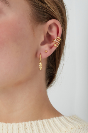 Boucle D'oreille Starlight - Doré (Pack With Plastic Bag) h5 Image3