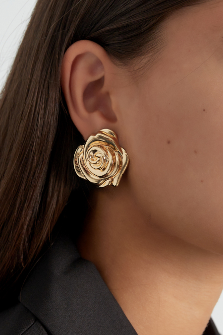 boucles d'oreilles roses sauvages 2