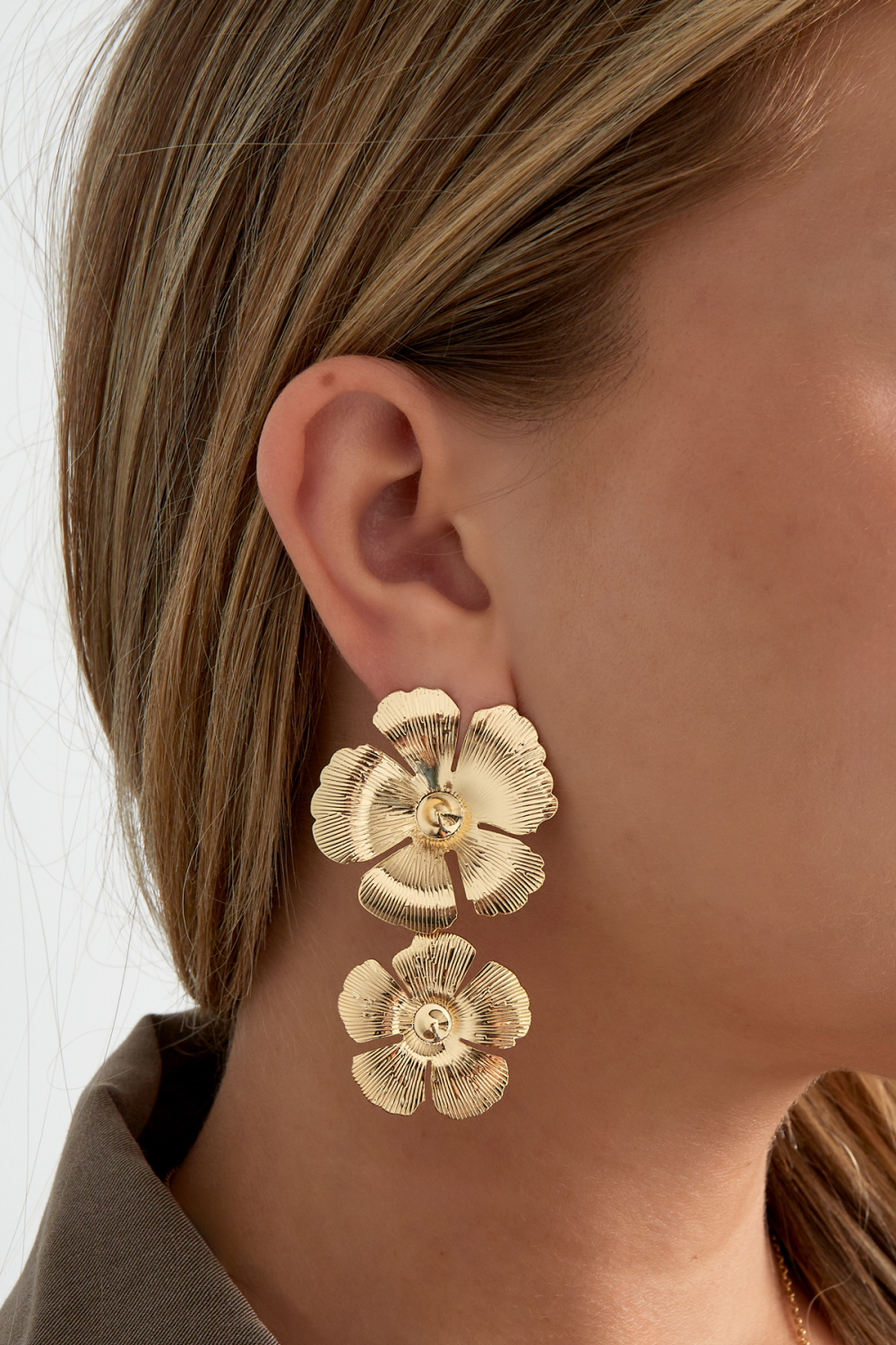 Boucles D'oreilles Twin Flower Image2