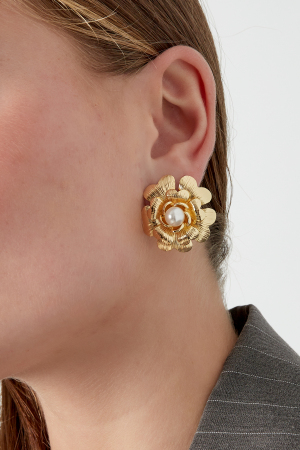 Boucles D'oreilles Pearly Bloom h5 Image2