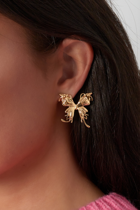 Boucles d'oreilles ailes élégantes 2