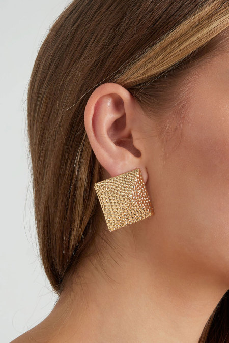 boucles d'oreilles pyramide pure 2