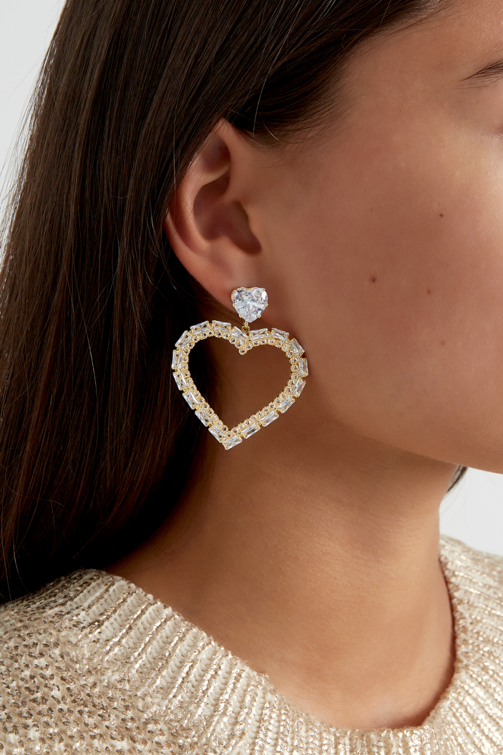 Boucles D'oreilles Scintillantes Et Chaleureuses Image2