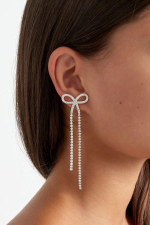 Boucles D'oreilles Ruban Éblouissantes h5 Image2