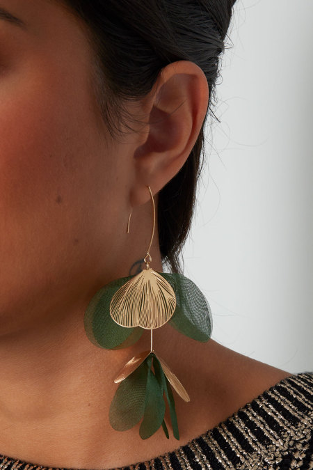 Boucles d'oreilles Blushing Flower 2
