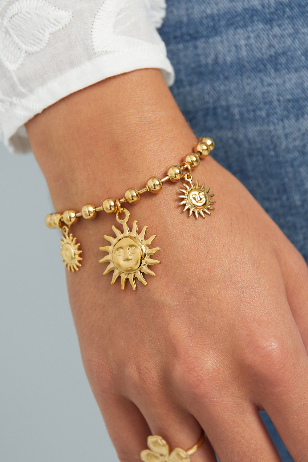 Bracelet Breloque Soleil h5Image2
