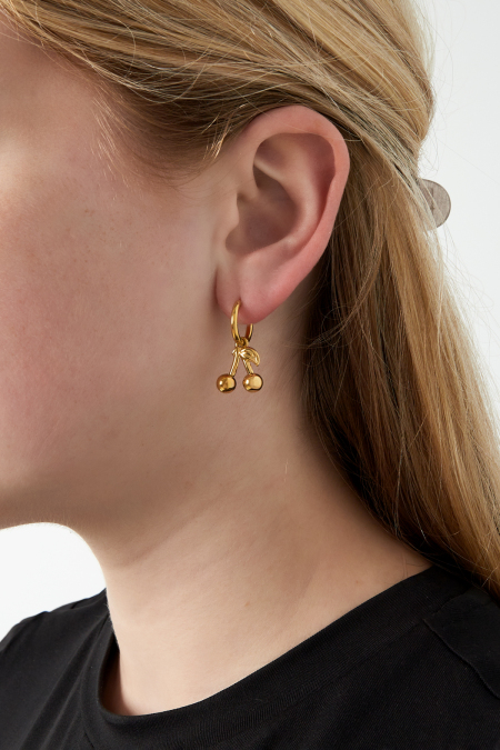 boucles d'oreilles cerise sur le gâteau 2