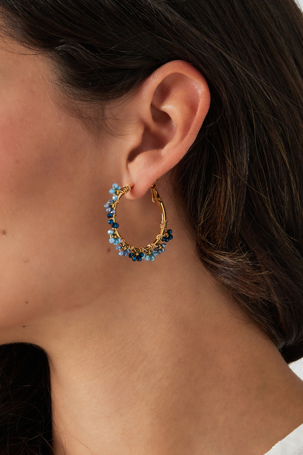 Boucles D'oreilles Couleur Majestueuse h5Image2