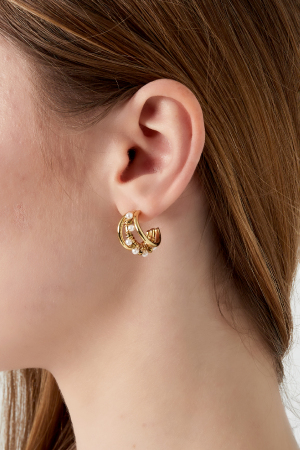 Boucles D'oreilles En Perles Bliss h5 Image2