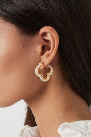 Boucles D'oreilles Trèfle Élégantes h5 Image3