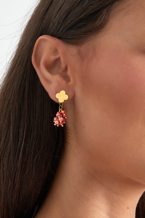 Boucles D'oreilles Trèfle Festives h5 Image2