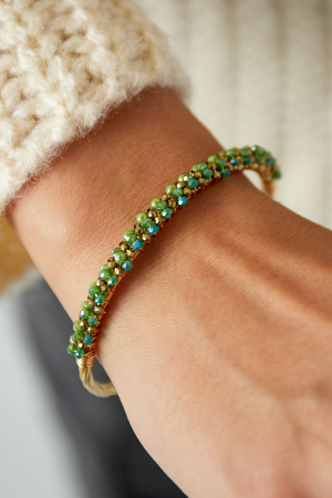 Bracelet De Perles Fiesta - Noir Et Gris h5 Image2