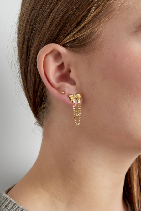 boucles d'oreilles noeud ludique 2