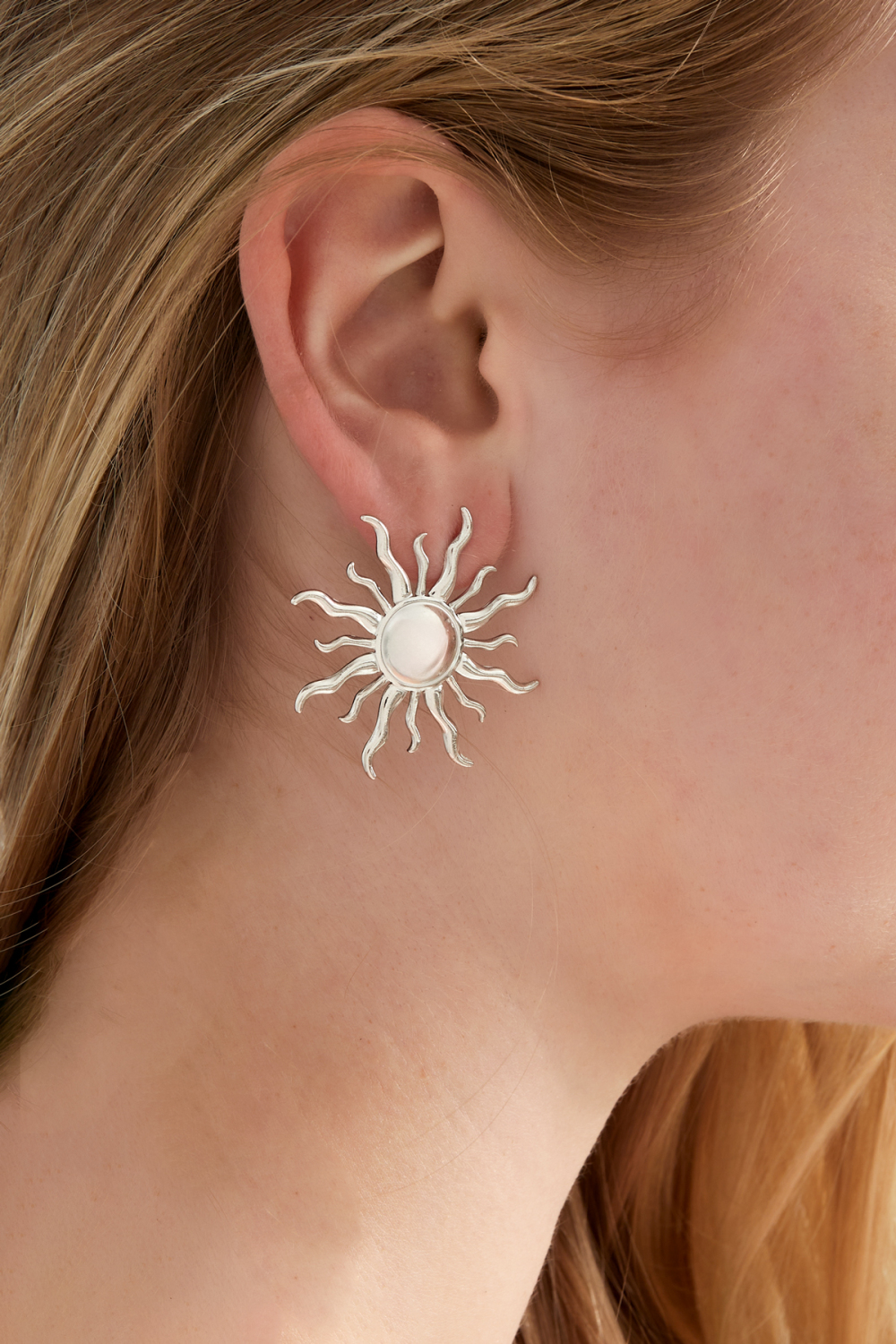 Boucles D'oreilles Wavy Sun Image2