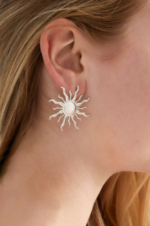 Boucles D'oreilles Wavy Sun h5 Image2