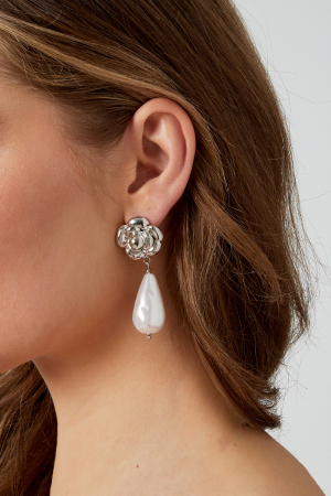 Boucles D'oreilles Rose Éternelle h5 Image2