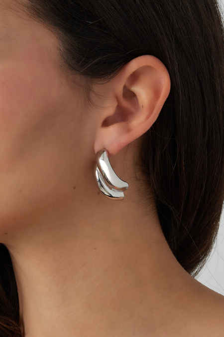 boucles d'oreilles deux bandes 2