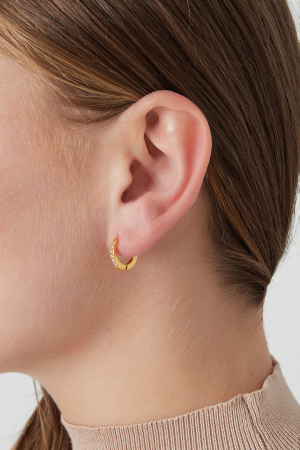 Boucles D'oreilles Éblouissantes En Diamant h5 Image2