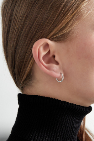 Boucles D'oreilles Torsadées Intemporelles h5 Image2