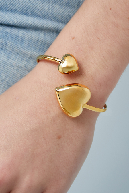 bracelet double coeur 2