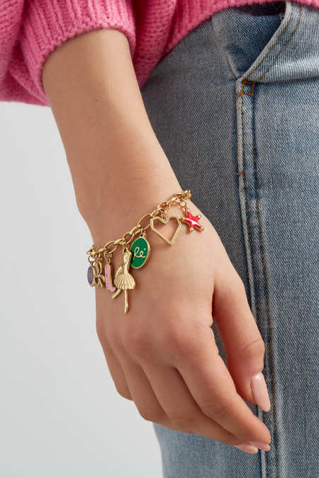 bracelet à breloques scintillantes 2