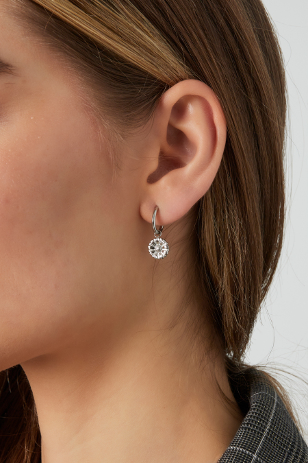 boucles d'oreilles à breloques flora 2