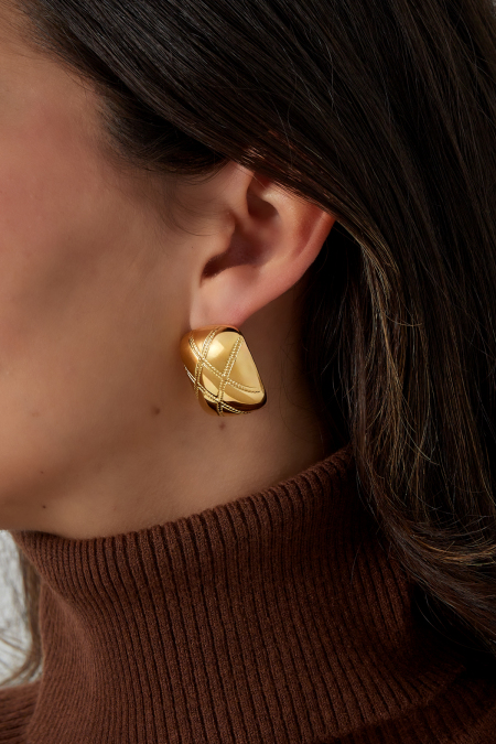 boucles d'oreilles vintage en diamant 2