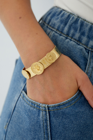 Bracelet Avec Pièce De Monnaie h5 Image2