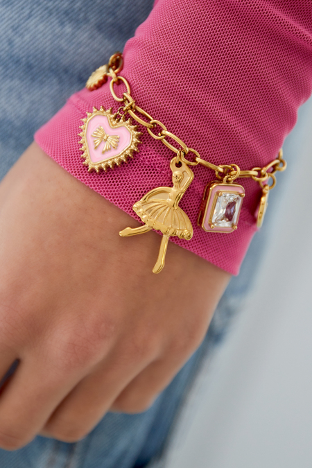 Bracelet À Breloques Danseuse Colorée 2