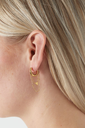 Boucles D'oreilles Enchaînées h5 Image3